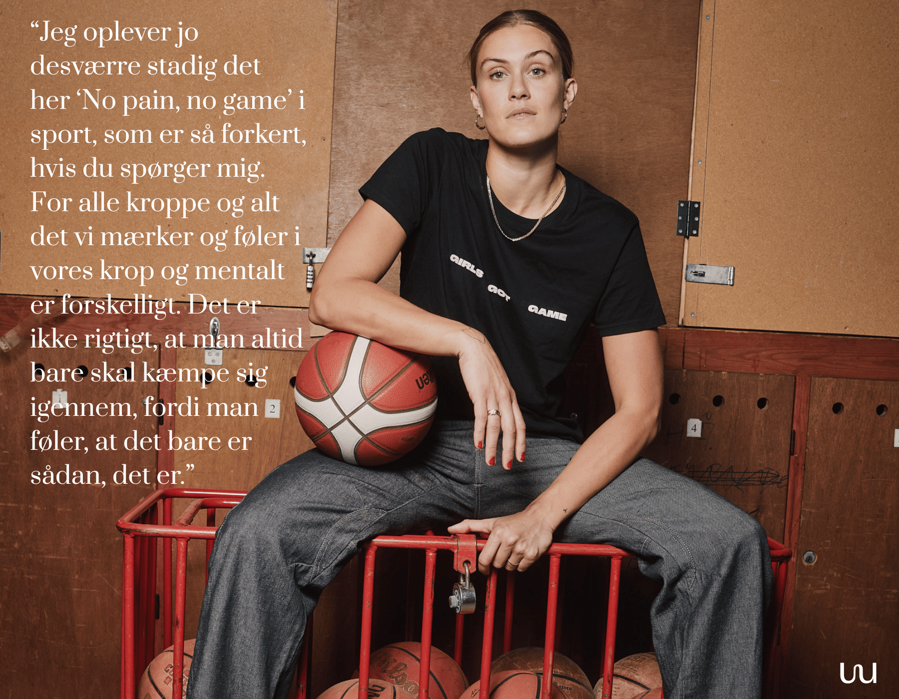 Caroline Wich: “Faciliteterne i sportshallerne er ikke skabt til menstruation"