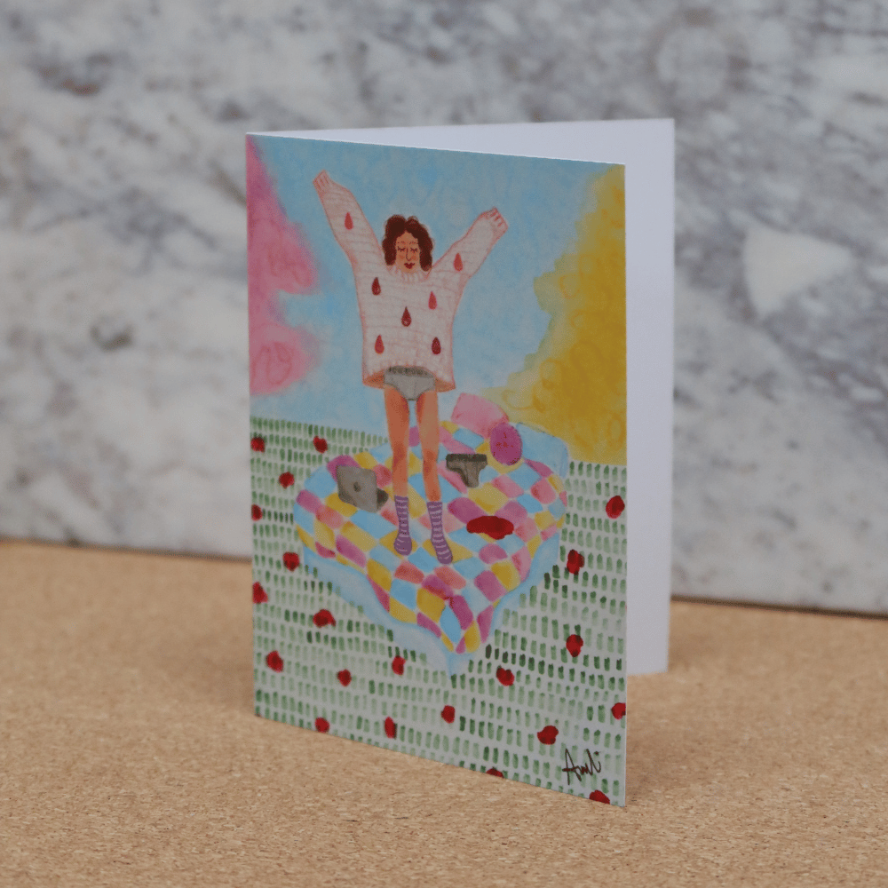 Lykønskningskort - Anneli, 19 år