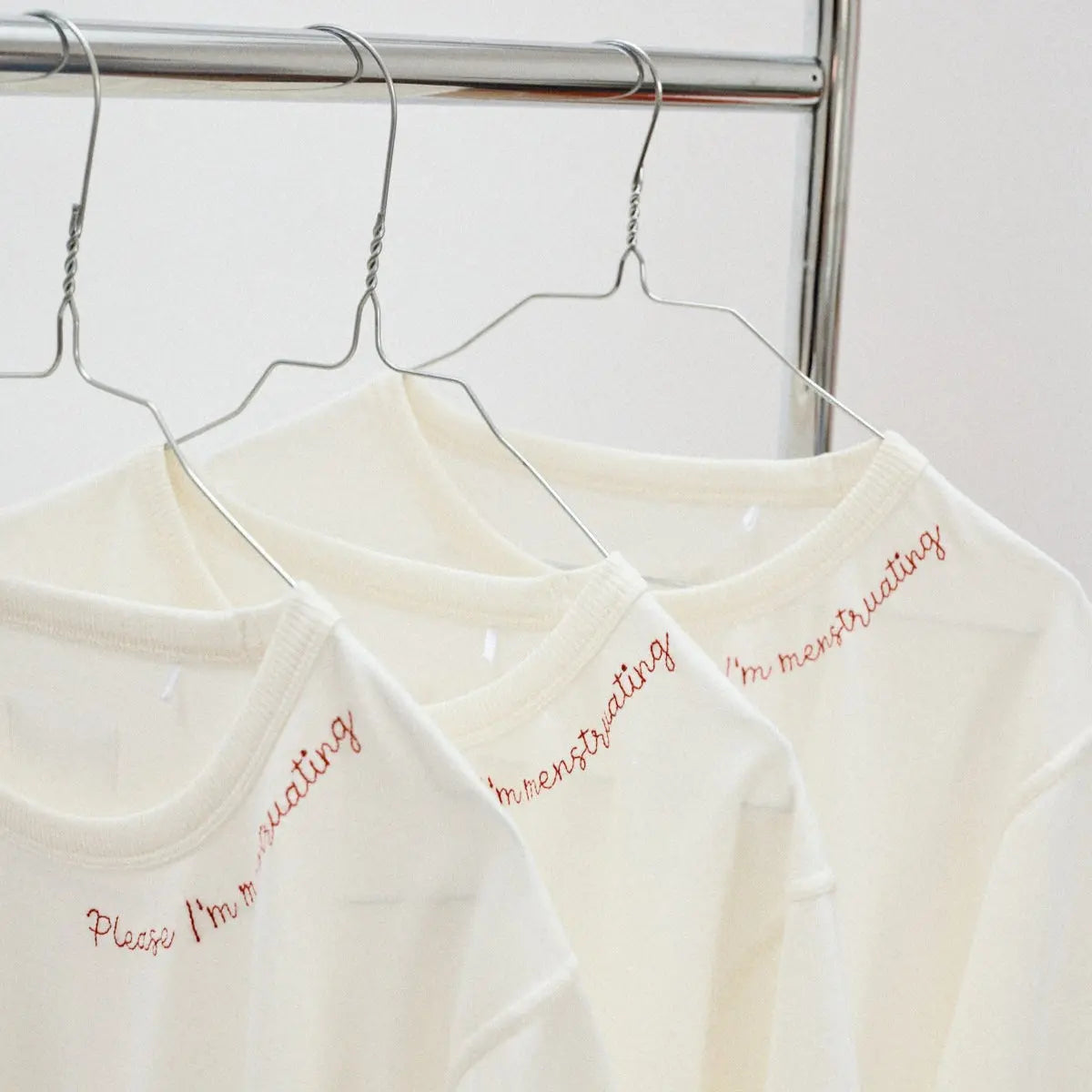 Cycle tee - "Please, I'm menstruating" Flow Intimates