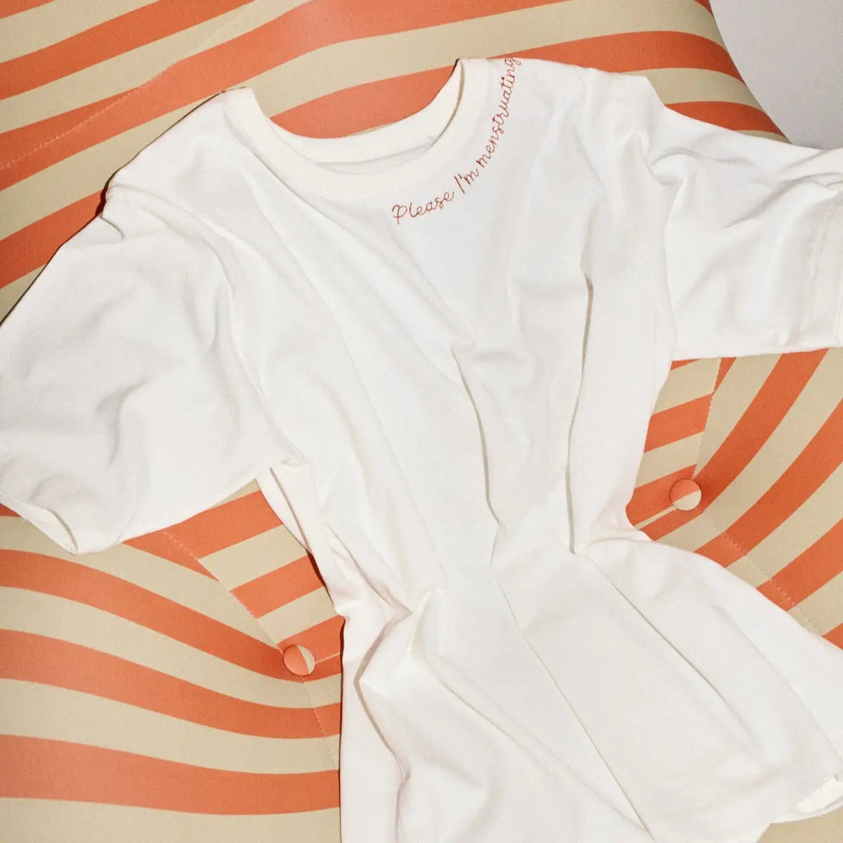 Cycle tee - "Please, I'm menstruating" Flow Intimates