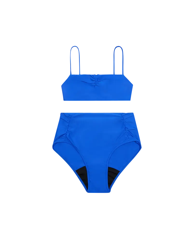 Cartel x Flow period bikini bottoms - Cartel Blue Flow Intimates