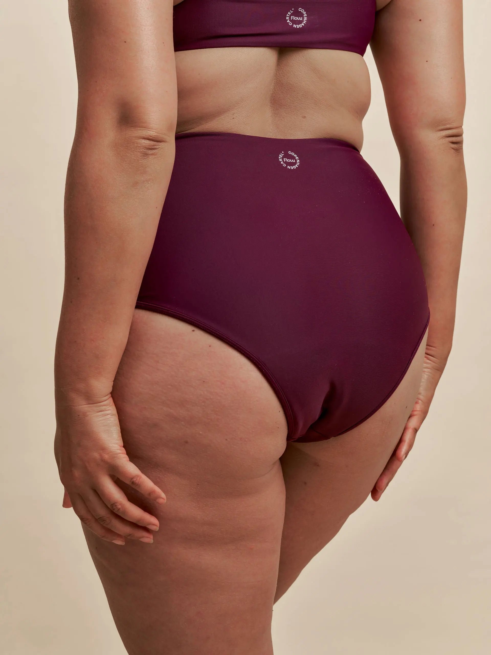 Cartel x Flow period bikini bottoms - Deep Flow Intimates