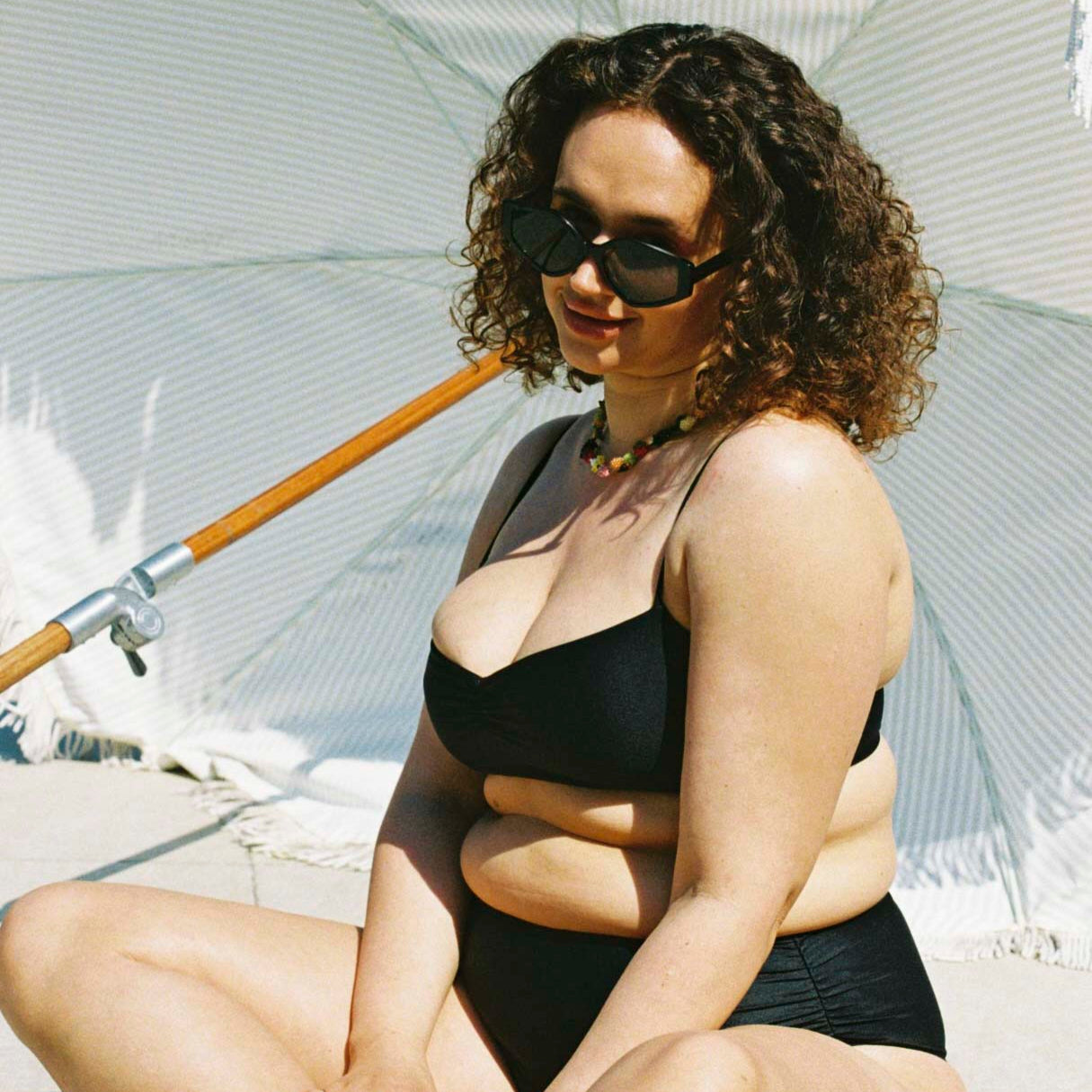 Cartel x Flow bikini top - Nero