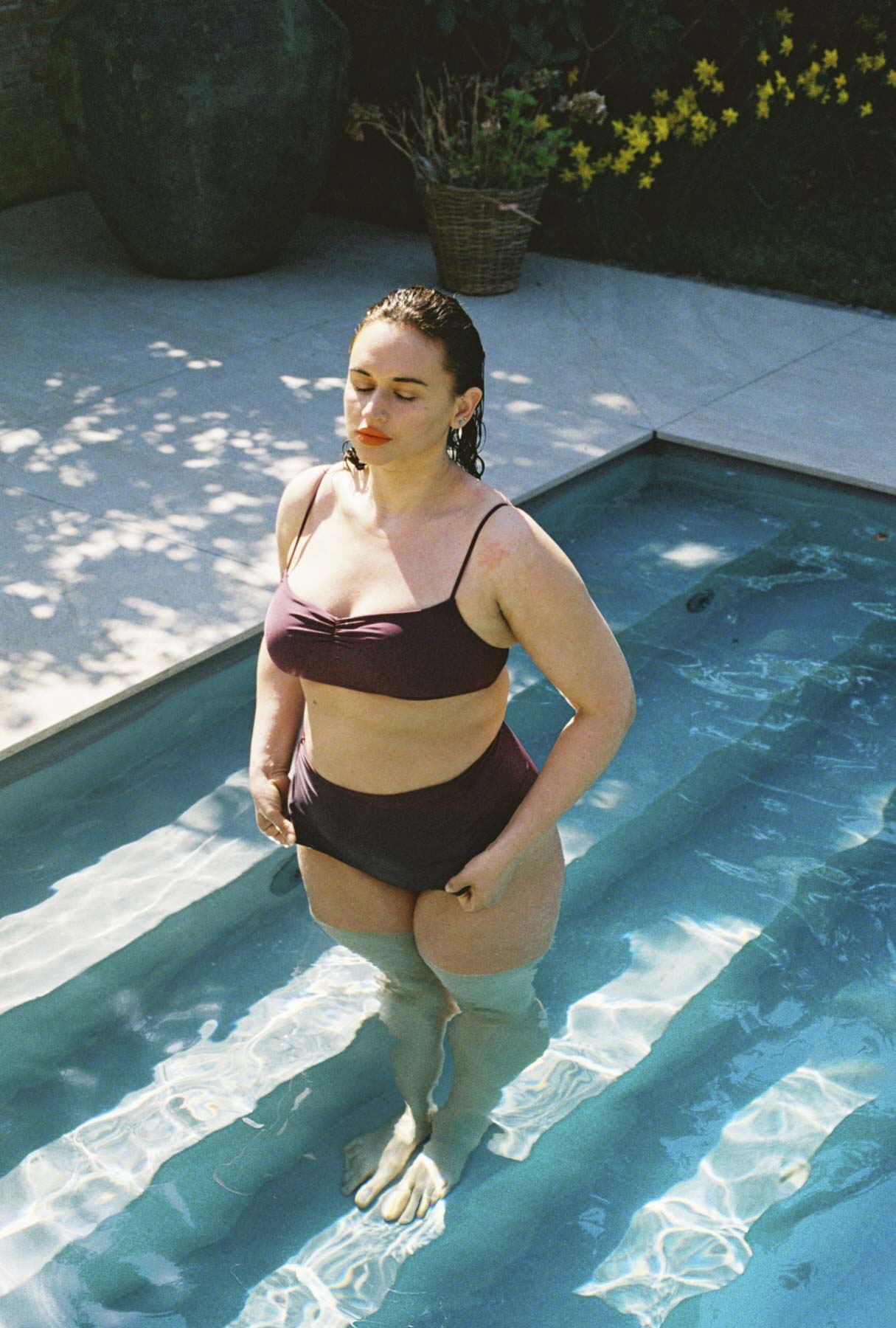 Cartel x Flow bikini top - Deep