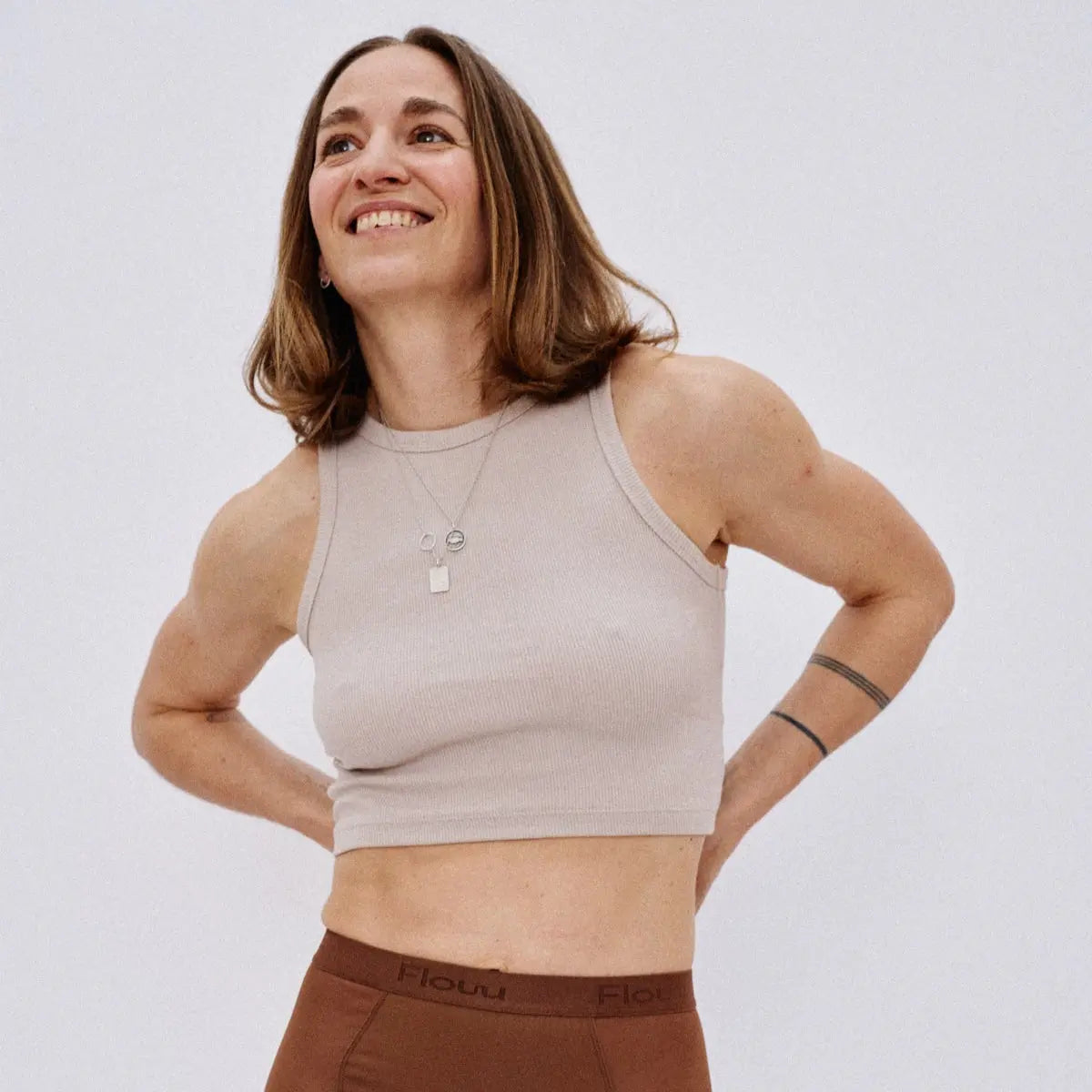 Menstruationstrusse med høj talje Flow Intimates