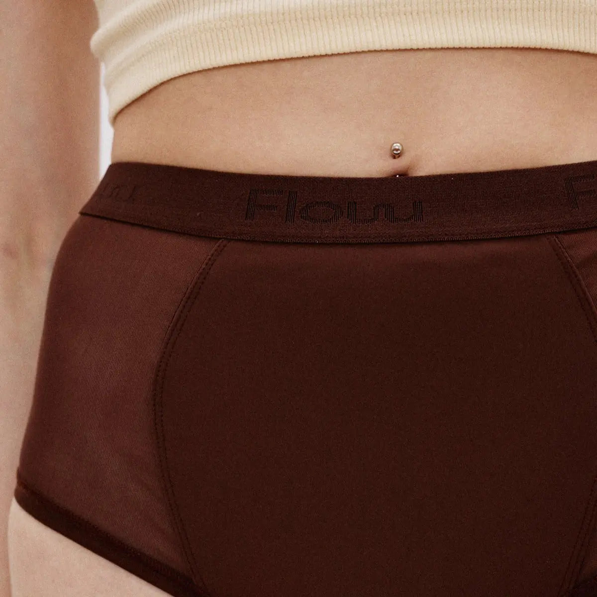 Menstruationstrusse med høj talje Flow Intimates
