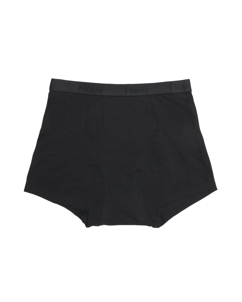 Period Flow Shorts - high rise - black