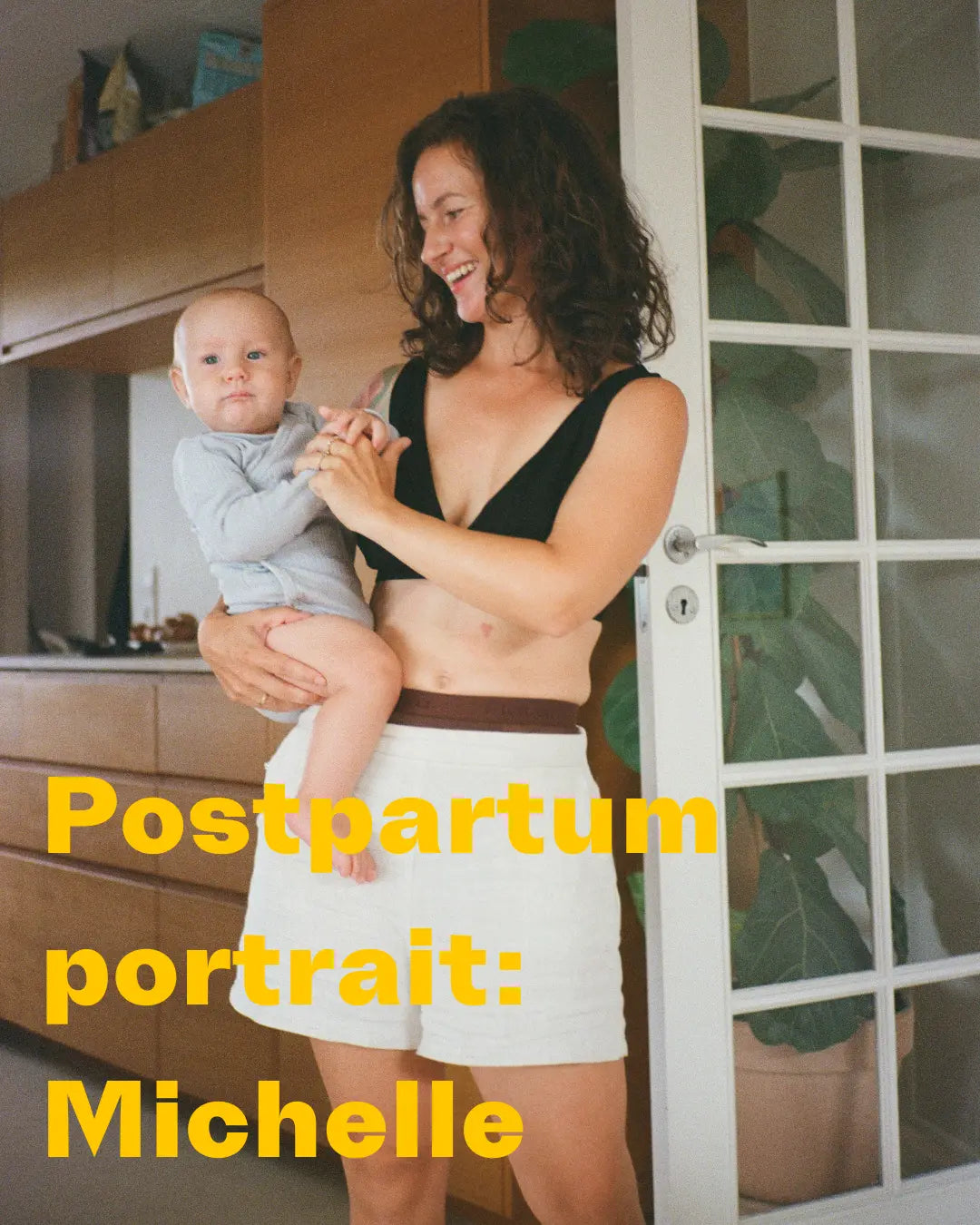 Postpartum Portrait: Fra berøringsangst til hjemmefødsel: Michelles ærlige fortælling om det fjerde trimester Flow Intimates