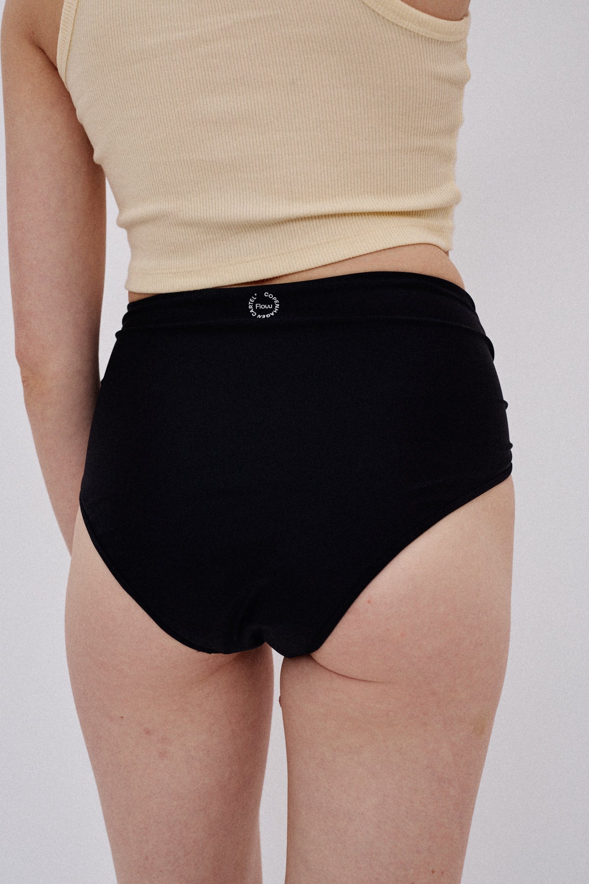 Cartel x Flow period bikini bottoms - Nero