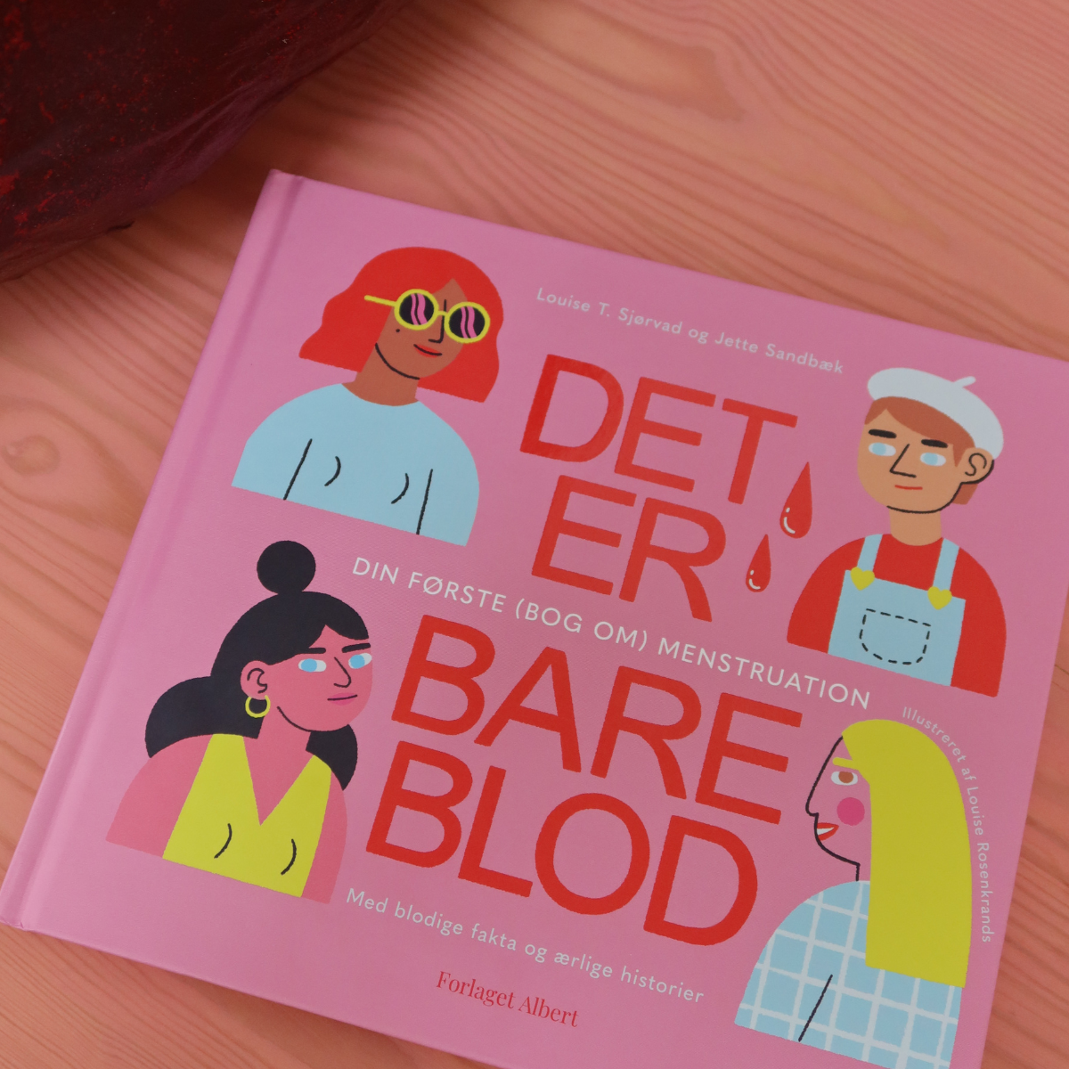 'Det er bare blod (din første bog om menstruation)'