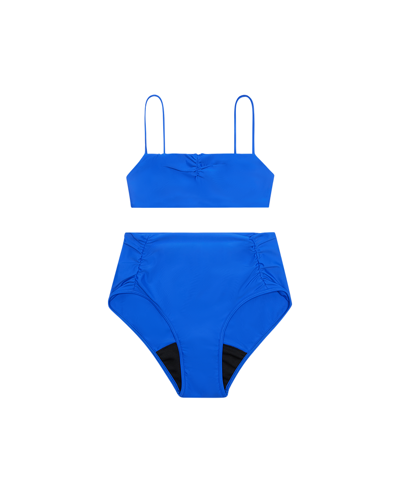 Cartel x Flow period bikini bottoms - Cartel Blue