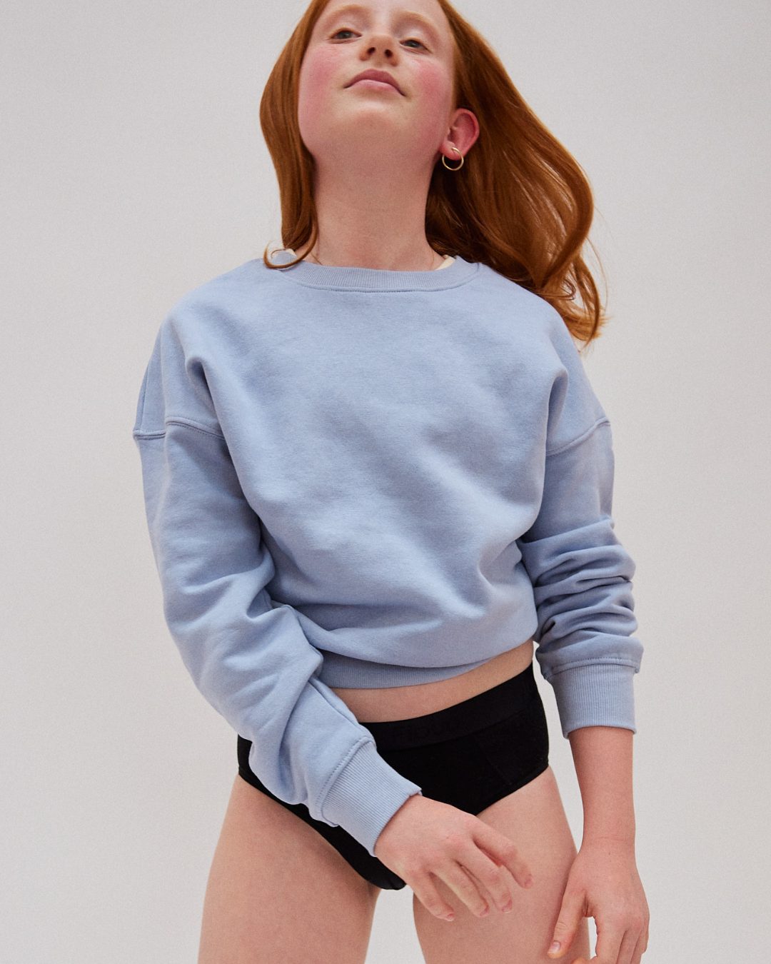 Menstruationstrusse med alm. talje (teen)